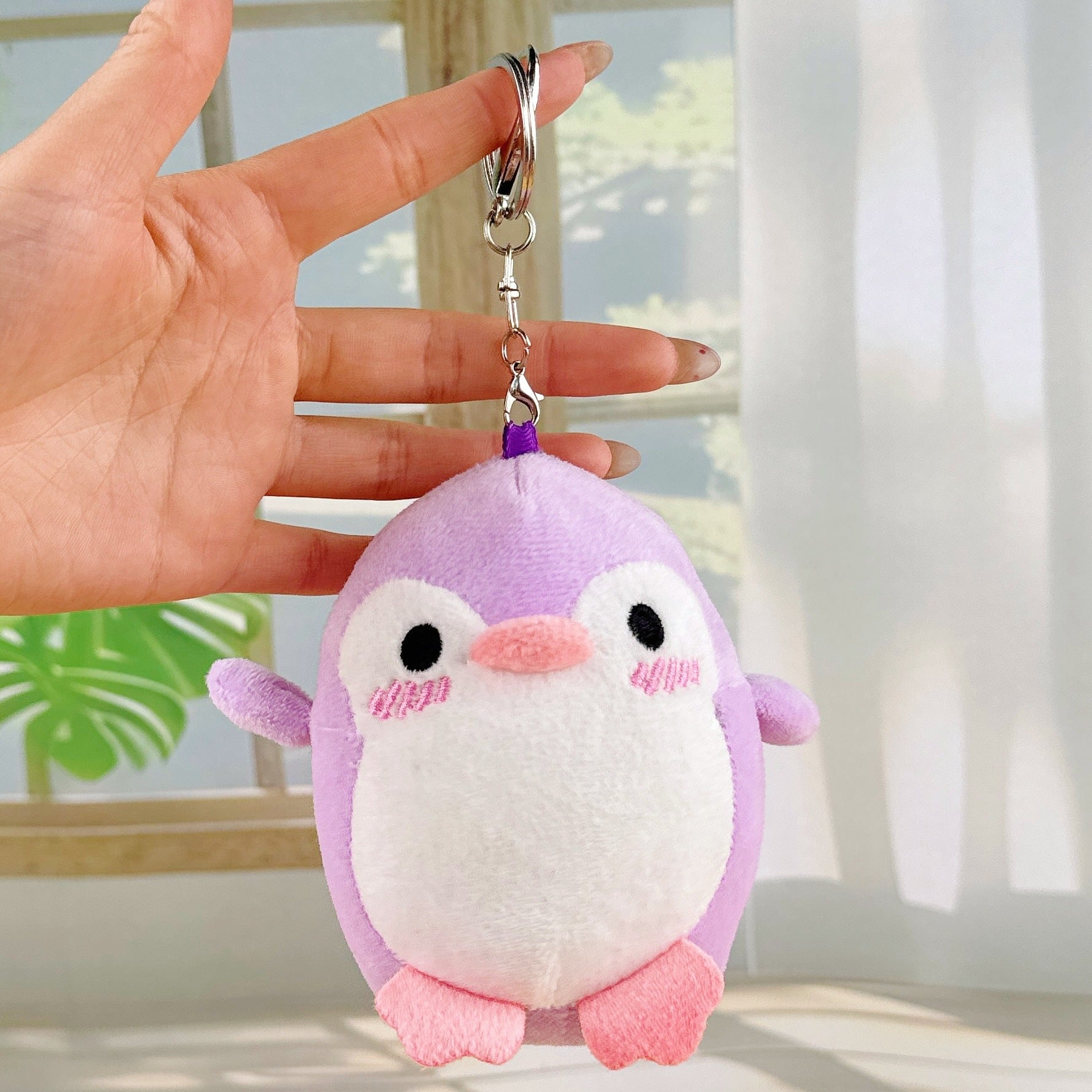 Wholesale  Cartoon Penguin Doll Pendant Cute Little Penguin Plush Toy Keychain Pendant Bag Hanging Ornament Grasp Gifts